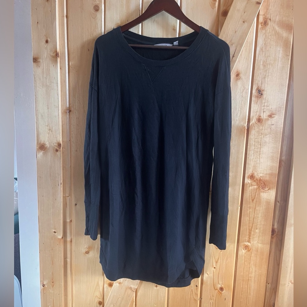 Athleta long sleeve dress, black size medium